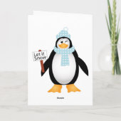 Carte de voeux du père Noël (Dos)