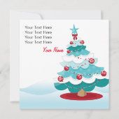 Carte de voeux du Père Noël (Dos)
