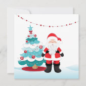 Carte de voeux du Père Noël (Devant)