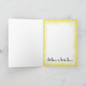 Carte de voeux du Roi Tut de joyeux anniversaire (Intérieur)