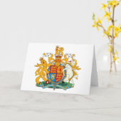 Carte de voeux du Royaume-Uni (Fleur jaune)
