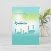 Carte de voeux du Saint Ramadan Kareem (Debout devant)