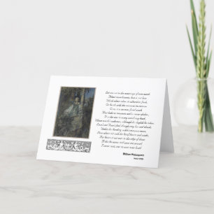 Carte de voeux du sonnet 116