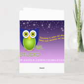 Carte de voeux du sud de jante de canyon grand de (Dos)