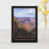 Carte de voeux du sud de jante de canyon grand de (Fleur jaune)