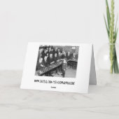 carte de voeux du tournoi d'échecs (Dos)