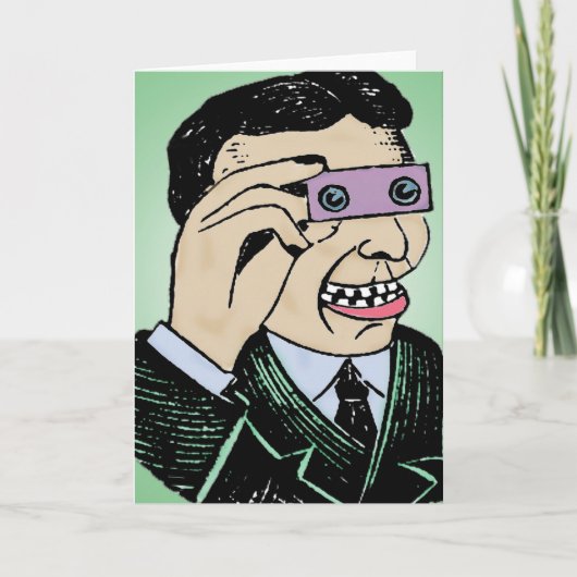 Carte de voeux du visualiseur (Devant)