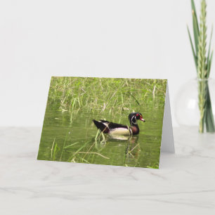 Carte de voeux Duck Duck Wood