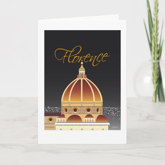 Carte de voeux Duomo (Devant)