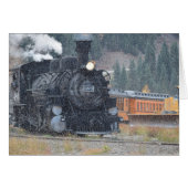 Carte de voeux Durango Silverton Narrow Gage Train (Devant Horizontal)