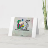 Carte de voeux d'usure inactive (Dos)