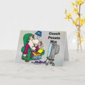 Carte de voeux d'usure inactive (Fleur jaune)