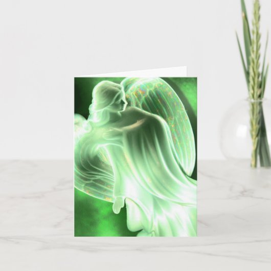 Carte de voeux Earth Angel (Devant)