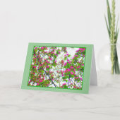 Carte de voeux 'Easter Cherry Blossoms' (Devant)
