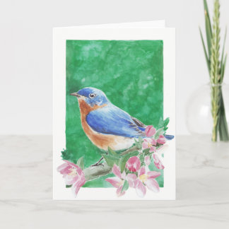 Carte de voeux Eastern Bluebird