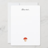 Carte de vœux Écharpe Douillette et Chocolat Chaud (Dos)