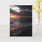 Carte de voeux Edge (Fleur jaune)