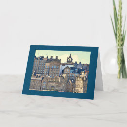 Carte de voeux Edinburgh Old Town