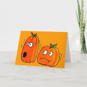 Carte de voeux éffrayant HALLOWEEN