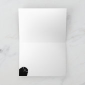 Carte de voeux Éffrayante pour manger le corbeau (Intérieur)