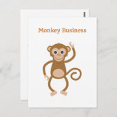 Carte de voeux effrontée de carte postale (Devant / Derrière)