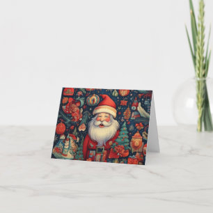 Carte de vœux élégante à thème de Noël
