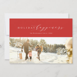 Carte de vœux élégante de Noël pour une photo de b