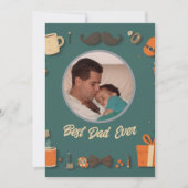 Carte de voeux Élégante et mignonne pour la fête d (Devant)