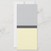 Carte de voeux, Eléphant, Couleur ÉDITABLE (Dos)