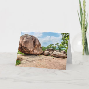 Carte de voeux Elephant Rocks State Park