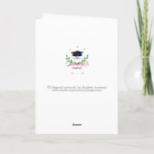Carte de voeux Emblem Victory Gradutory (Dos)