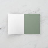 Carte de voeux Emo Bird Blank (Intérieur)