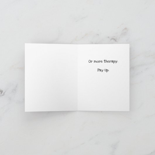 Carte de voeux Emo Cloud (Intérieur)