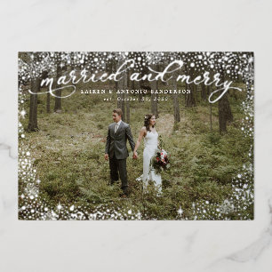 CARTE DE VŒUX EN ALUMINIUM