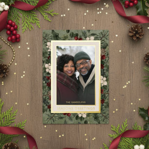 CARTE DE VŒUX EN ALUMINIUM