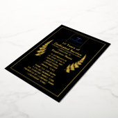 Carte De Vœux En Aluminium 10 Years of Dedicated Service Award Custom Foil (Rotation)