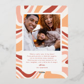 Carte De Vœux En Aluminium Arc moderne Retro Super Noël (Verso)