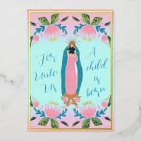 Beau Noël chrétien Bébé Jésus