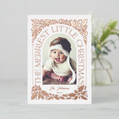 Carte De Vœux En Aluminium Berry Merriest Little Christmas Arch Photo (Debout devant)