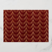 Carte De Vœux En Aluminium Branches Simple Peace & Joy Photo (Verso)