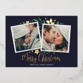 Carte De Vœux En Aluminium Bright Boughs | Deux photos (Recto)