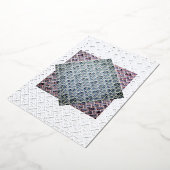 CARTE DE VŒUX EN ALUMINIUM "CARDS BY MAGHIE" #CARDSBYMAGHIE CARDSBYMAGHIE.COM (Rotation)