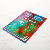 CARTE DE VŒUX EN ALUMINIUM "CARDS BY MAGHIE" #CARDSBYMAGHIE CARDSBYMAGHIE.COM (Rotation)