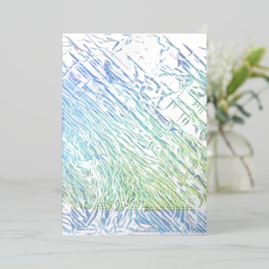 CARTE DE VŒUX EN ALUMINIUM "CARDS BY MAGHIE" #CARDSBYMAGHIE CARDSBYMAGHIE.COM (Debout devant)