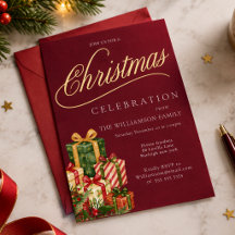 Célébration de Noël en famille Or Bourgogne