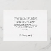 Carte De Vœux En Aluminium C'est été une année difficile Photo de chien (Verso)