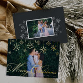 Carte De Vœux En Aluminium Classique | Joyeux Noël