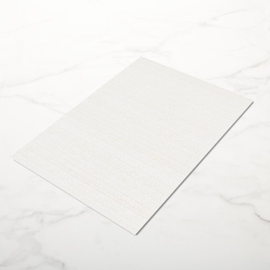 Carte De Vœux En Aluminium Créez votre raquette de Pickleball blanche (Rotation)