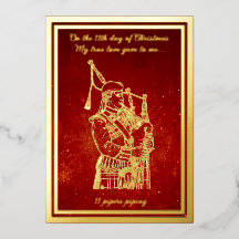 Douze jours de Noël, Pipers Piping