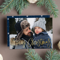 Écriture Fantaisiste Navire Joyeux Noël Photo